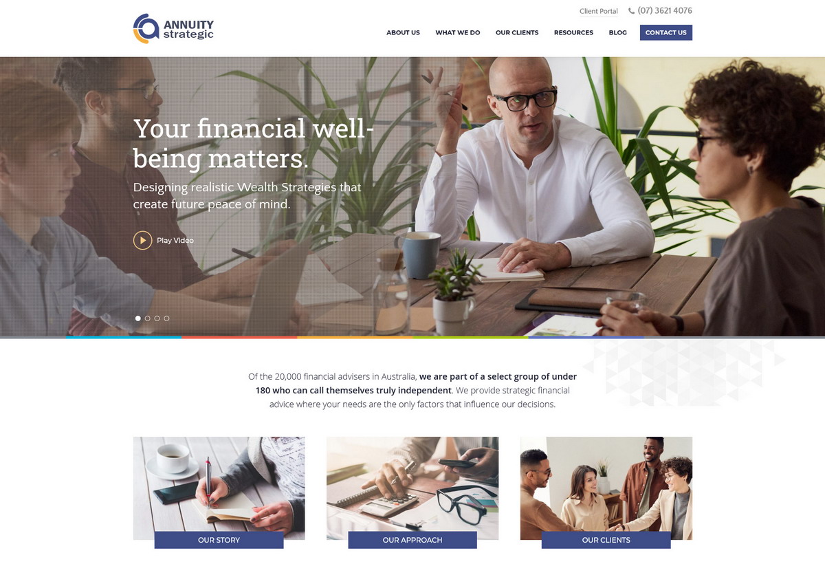 Annuity - desktop preview