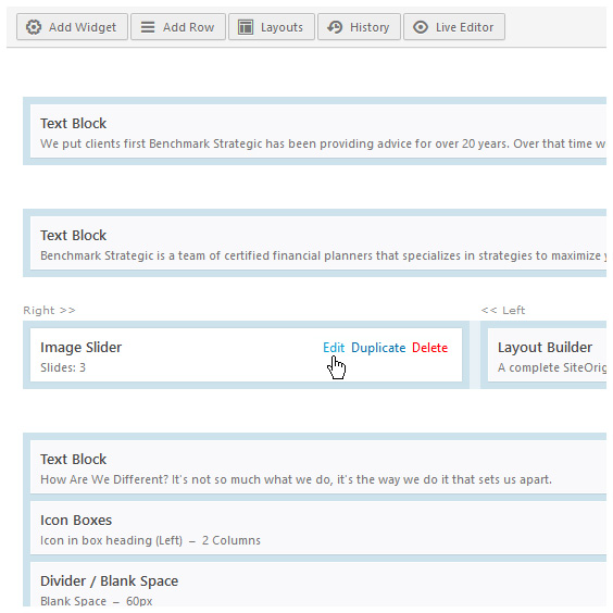 Page Builder