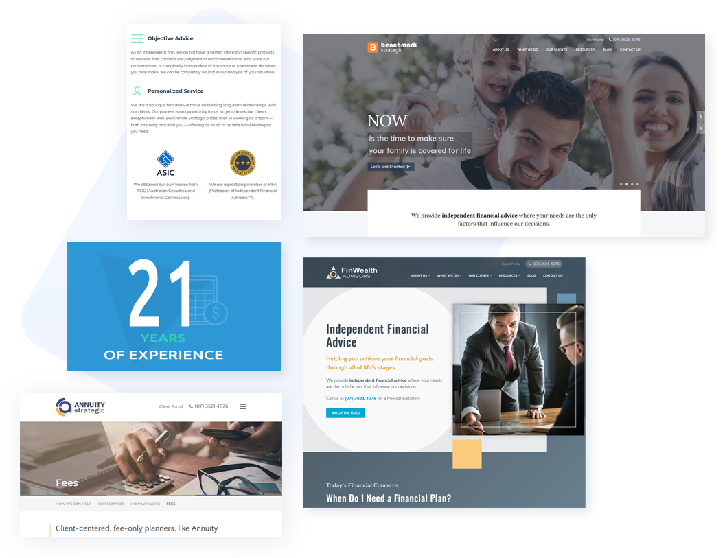 Adviser Webstyle design templates